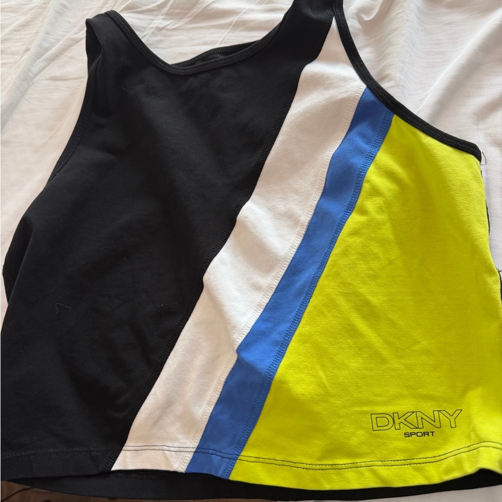 DKNY Sport Black Tank Top